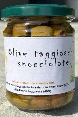 Olive taggiasche denocciolate